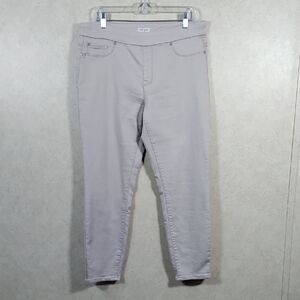 2/$15 5098 Tribal Jeans tan ankle jeggings 12